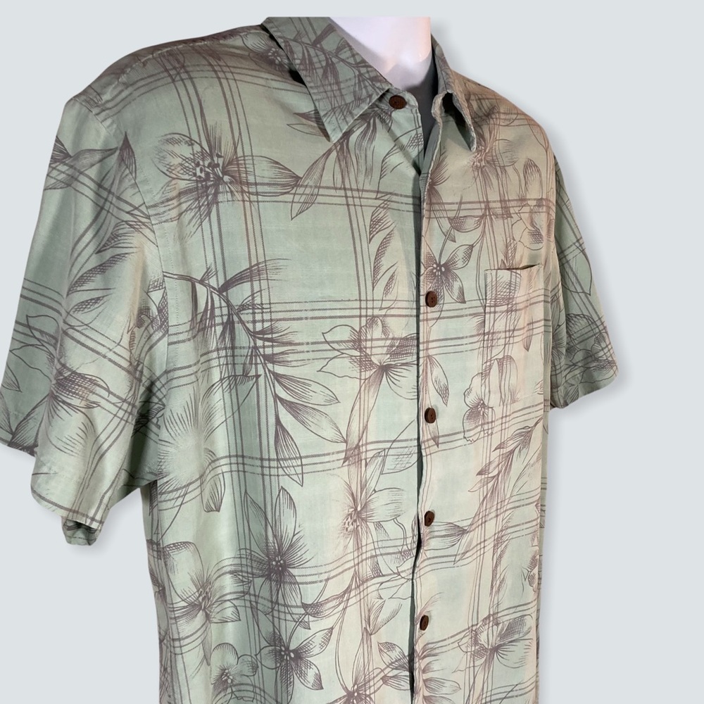 Woody’s Retro Lounge Hawaiian Shirt Men's Large Modal blend
